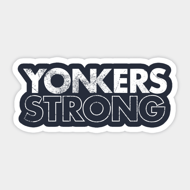 YONKERS STRONG Sticker by JP